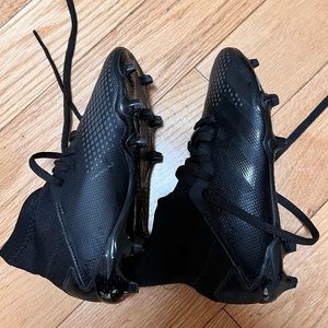 Adidas Soccer Cleats Kids size 12.5 all black